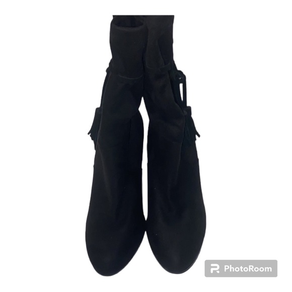 BLACK BOOTS SIZE 9 - Picture 2 of 8